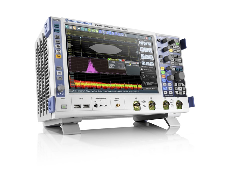 Oscilloscope 6 GHz de laboratoire dédié aux applications multi-domaines